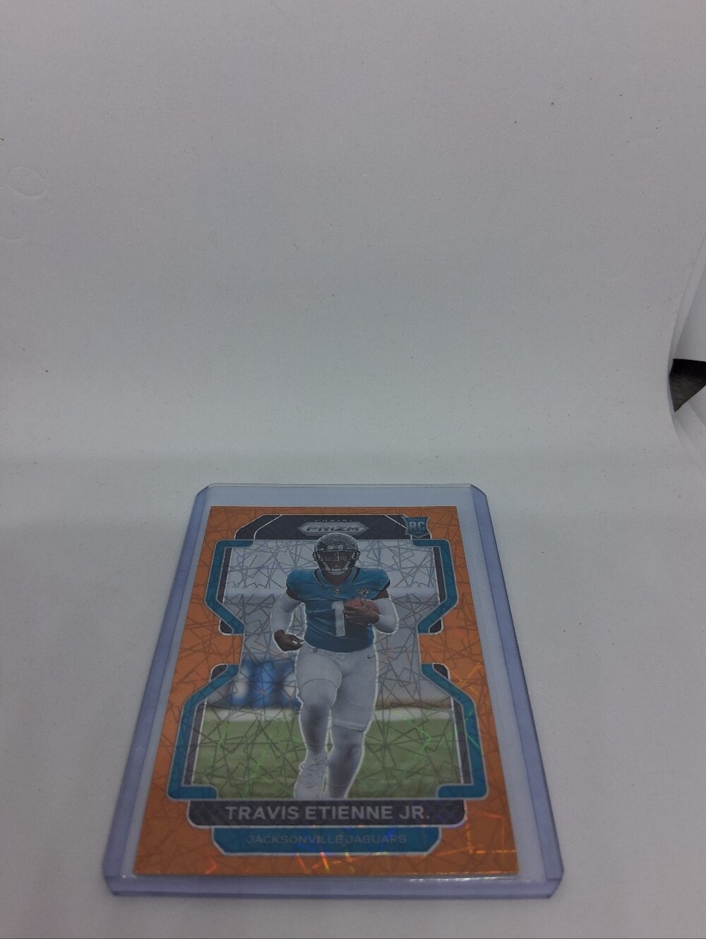 2021 Panini Prizm - Rookie Travis Etienne #344 Orange Prizm /249 (RC)